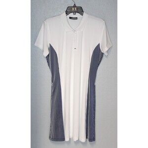 NEW J. Lindeberg Women’s Dora Golf Dress XL - White - MSRP $125 - NWOT